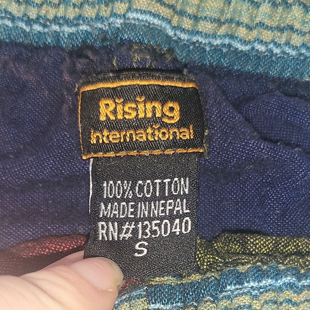 Patchwork Cargo Pants With Pockets - image 4